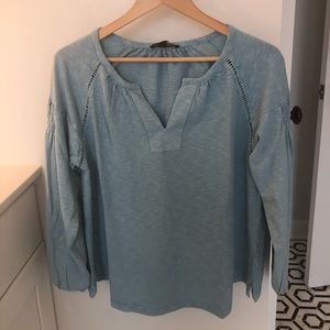 Boho, soft Frye top